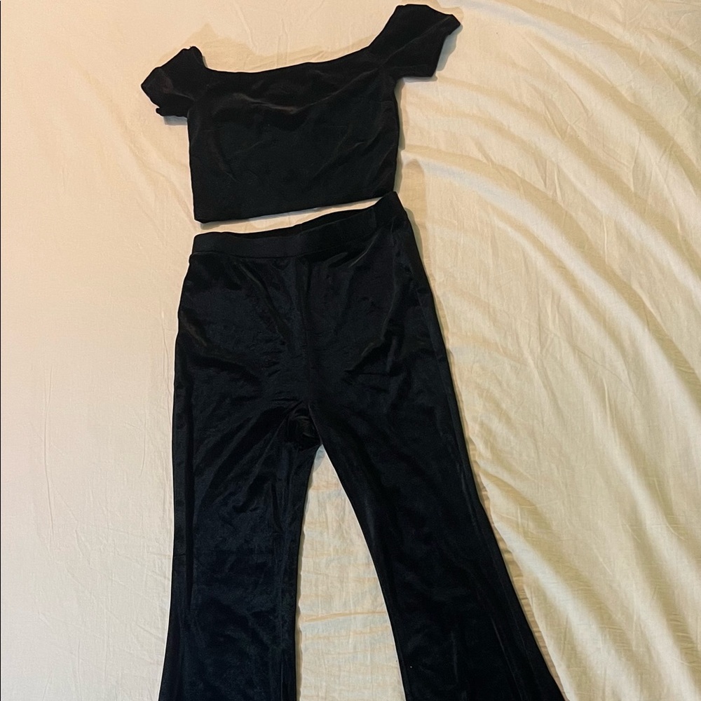 Velour matching set